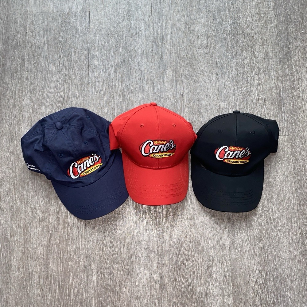 Raising Canes Bundle Logo‎ Hats/ Baseball Hats Caps One Size Merch 1471